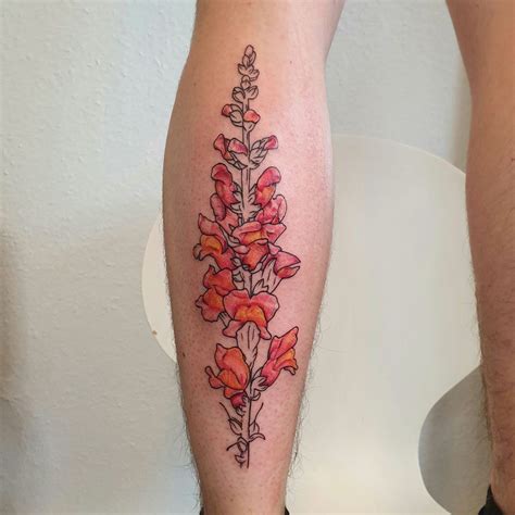 snap dragon tattoo|snapdragon tattoo meaning.